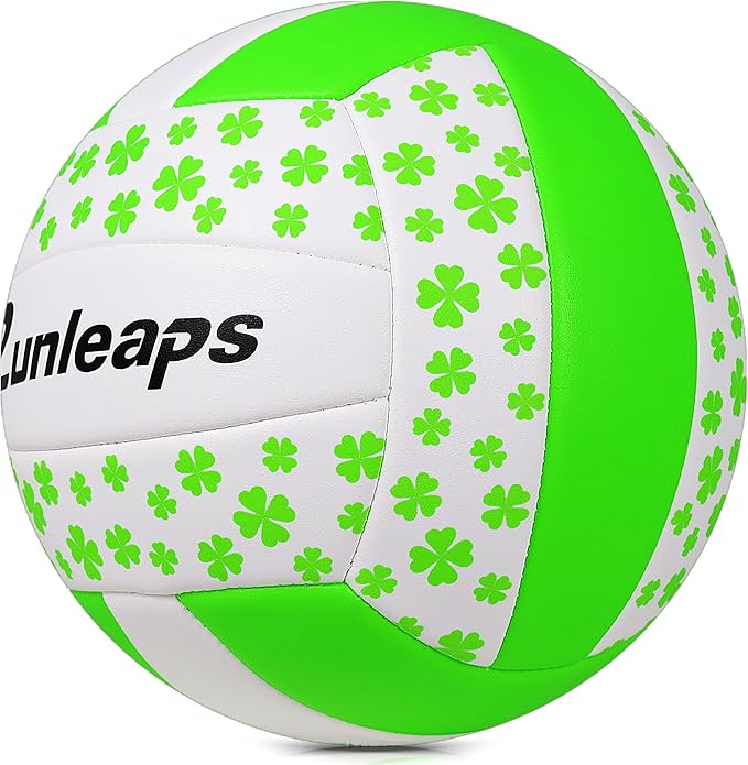 Beach Volleyball Official Size 5 Soft Waterproof Volleyball Sand Sports PU Ball for Indoor, Outdoor, Pool, Gym, Training