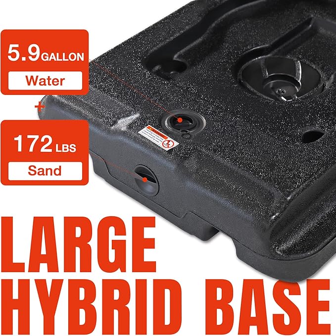 Basketball Hoop 4.7-10ft Adjustable Portable Basketball Goals System with 44-48 Inch Patented Angle Adjustable Backboard, for Kids Youth and Adults Outdoor Indoor Use