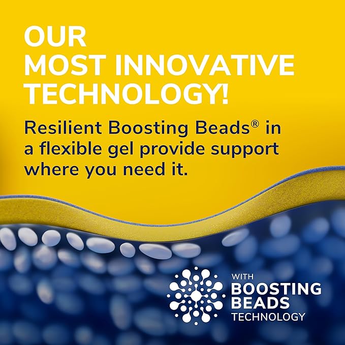 Dr. Scholl's 24-Hour Energy Multipurpose Insoles, Returns Energy with Every Step, Relieves Foot Pressure & Tired Achy Feet, Memory Foam & Gel Insert, Men's Shoe Size 8-14, 1 Pair