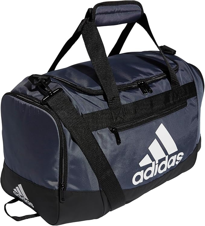 adidas Unisex Defender 4.0 Gym Duffel Bag for Men and Women, Team Onix Grey, Small (38L)