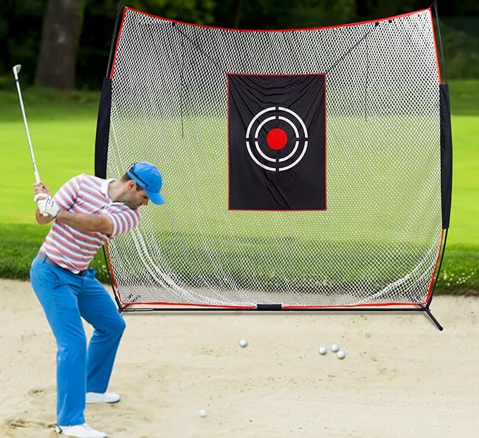 Golf Practice Hitting Nets for Backyard Driving Indoor Use Heavy Duty Practice Golf Driving Pitching Nets for Backyard