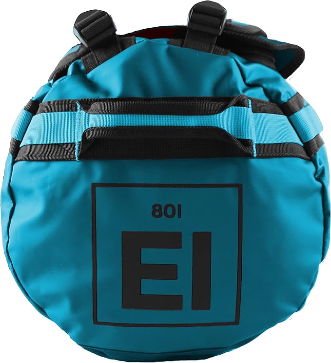 Element Equipment Trailhead Duffel Bag Shoulder Straps Waterproof Teal Small