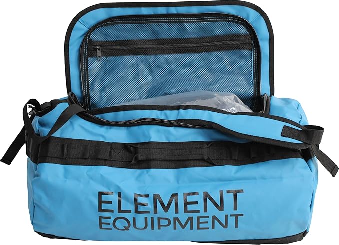 Element Equipment Trailhead Duffel Bag Shoulder Straps Waterproof Fjord Reef Medium