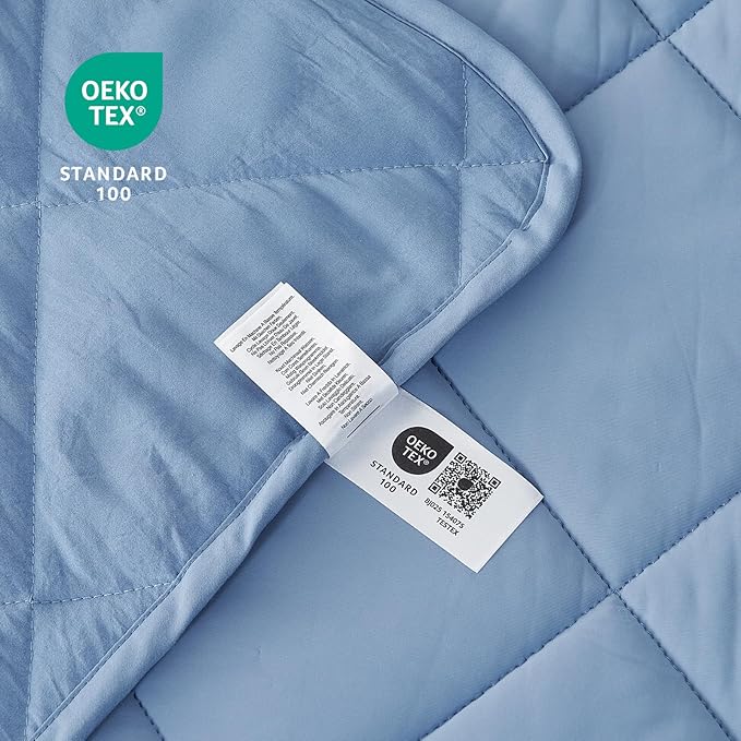 Cozy Bliss Cooling Blanket for Hot Sleepers, Q-Max 0.4 Cooling Comfort King Size, Cold Blankets for Night Sweats Sleeping, Ultra-Cool Lightweight Breathable Summer Blanket for Bed