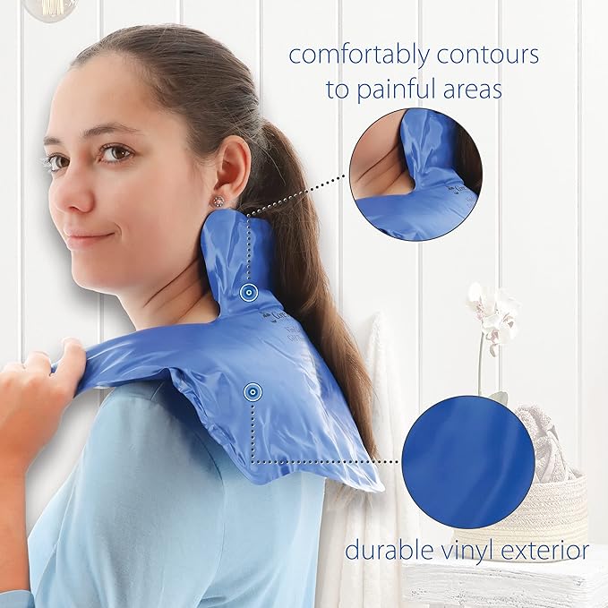 Core Products Flexible Vinyl Intense Cold Pack for Neck, Shoulders & Back - 11" X 15"