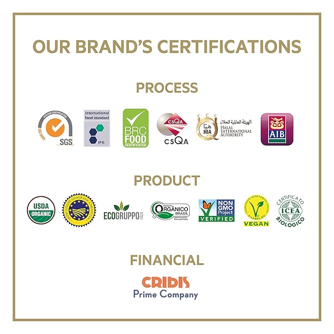 De Nigris Organic Apple Cider Vinegar With Honey Raw & Unfiltered 16,9 Oz (Pack of 2) | Apple Cider Vinegar With Mother, For The Balance Of Metabolism, Organic