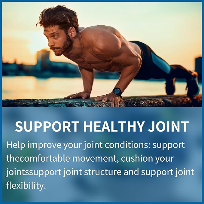 Glucosamine Chondroitin Gummies with MSM & Elderberry Extra Strength - Joint Support, Antioxidant Immune Support Supplement for Adults, Men & Women.(2 Pack)