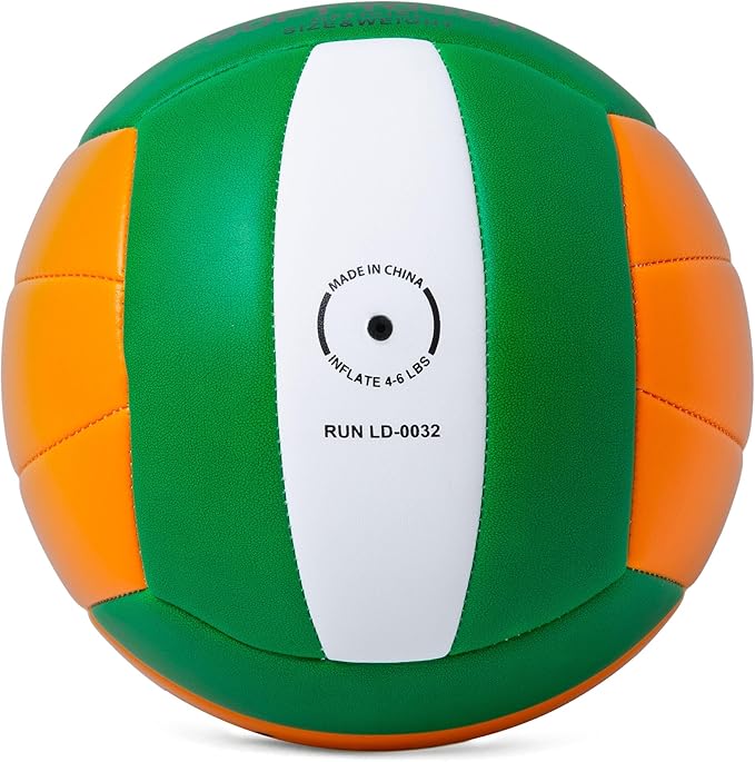 Beach Volleyball Official Size 5 Soft Waterproof Volleyball Sand Sports PU Ball for Indoor, Outdoor, Pool, Gym, Training