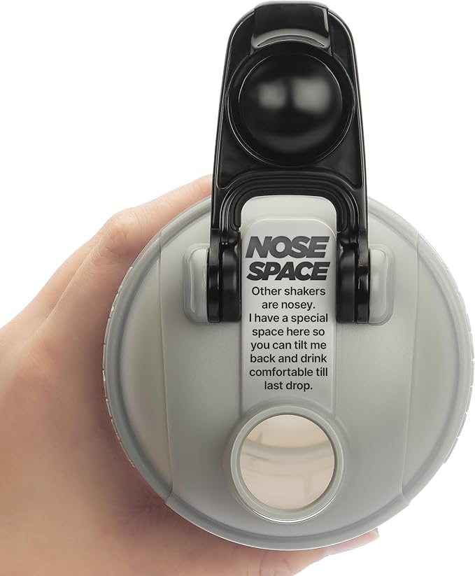 Hydra Cup ProFlow Shaker Bottles 6-Pack (28oz) | Protein Shaker Cups with Whisk Ball, Leak-Proof Lid, Hidden Carry Handle | BPA-Free Gym Mixer for Protein Powder, Mixing Supplements, Fresh Colors