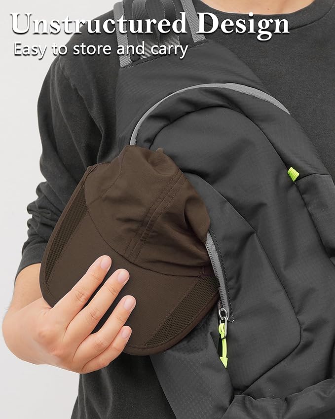 GADIEMKENSD Quick Dry Run Hat Cooling Breathable Mesh