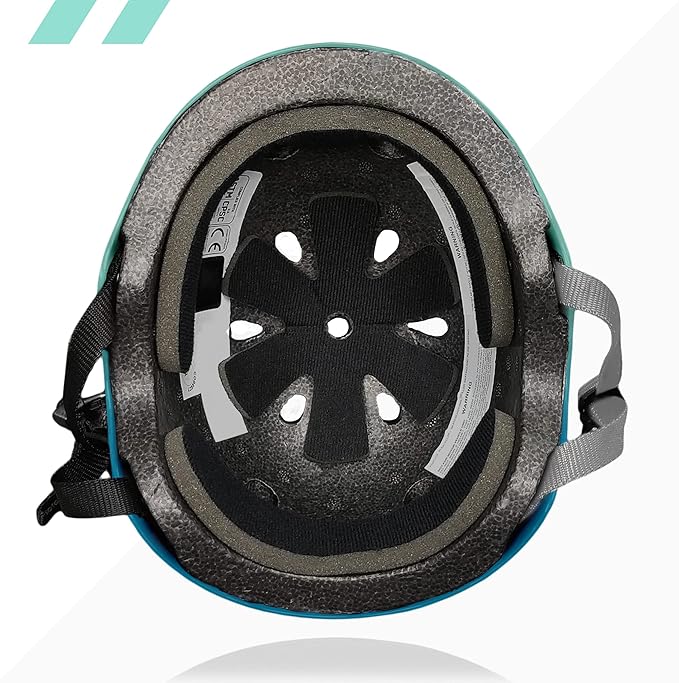 80SIX Triple Certified Multisport Helmet - Ideal for Bike, Scooter, Skateboard, Roller Skate and Inline Skate