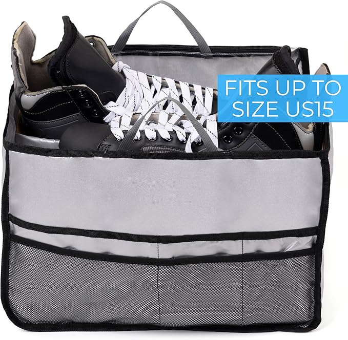 Athletico Hockey Gear Caddy - Hockey Bag Organizer for Ice Hockey, Field Hockey, Figure Skating & More