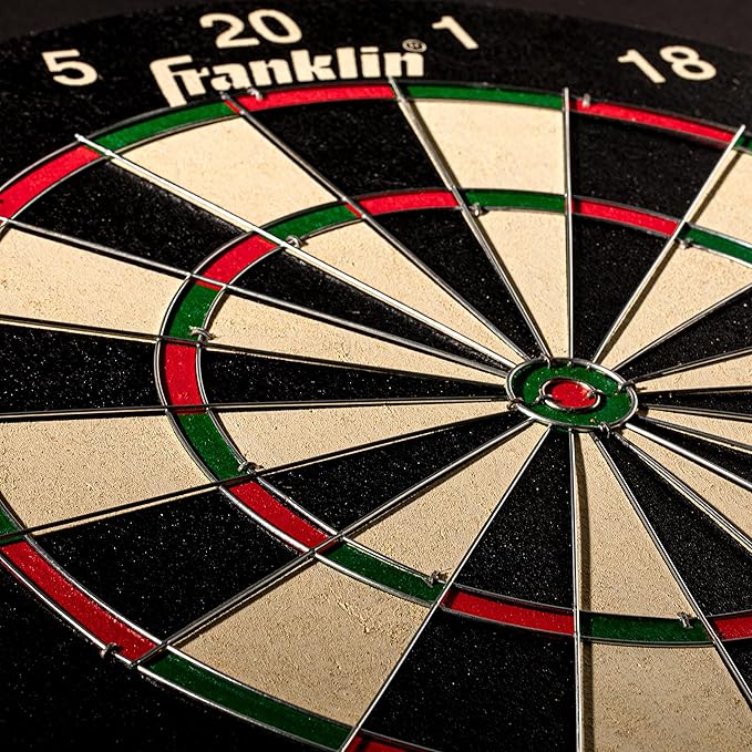 Franklin Sports Professional Dartboard - 18" Regulation Size