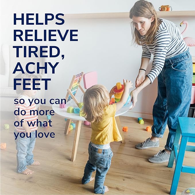 Dr. Scholl’s Energizing Comfort Women’s Everyday Insoles with Massaging Gel - Clinically Proven, All-Day Energy and Comfort Inserts, Patented Triple Gel Design, Shock Absorbing, Arch Support: 2 Pairs