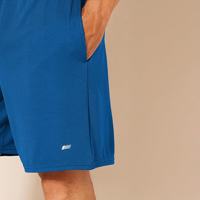 Amazon Essentials Men's Performance Tech Loose-Fit Shorts (Available in Big & Tall), Pack of 2