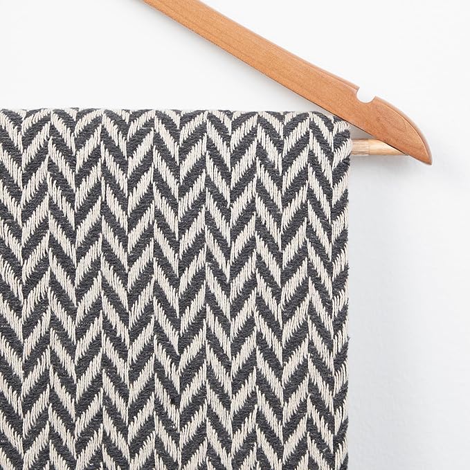 Arkwright Common Ground Bulk Blankets - Pack of 12 - Reversible 100% Cotton All Season Lightweight Couch Bed Throws for Wedding Guests, Travel, and Outdoor Events, 50 x 70 in, Chevron