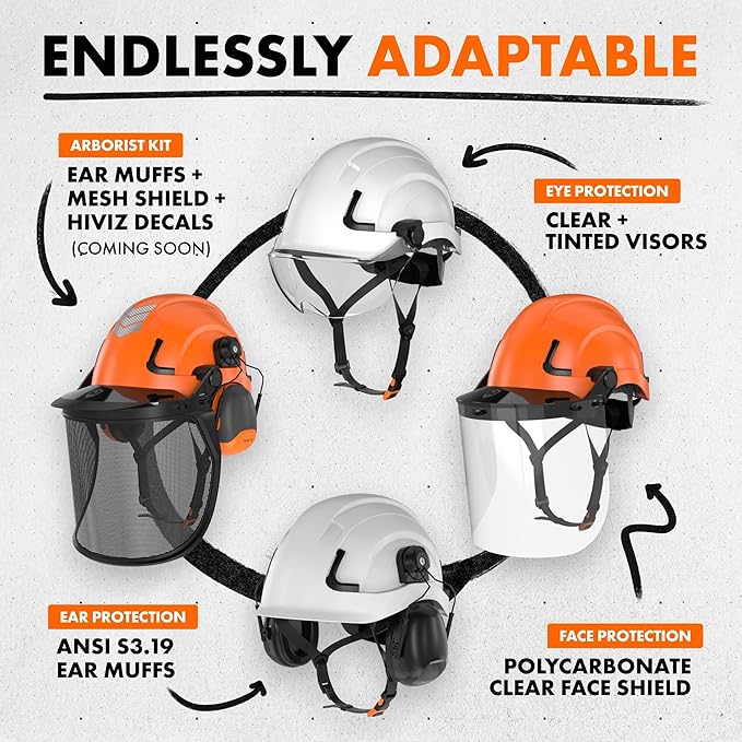 Defender Safety H2 Safety Helmet Hard Hat, Type 2 Class C and E, ANSI Z89.1 and EN 12492 Rated