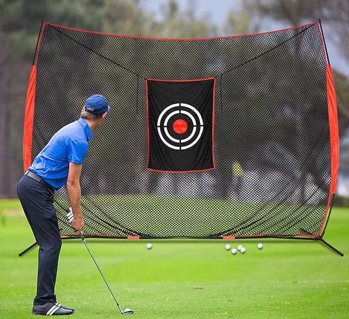 Golf Practice Hitting Nets for Backyard Driving Indoor Use Heavy Duty Practice Golf Driving Pitching Nets for Backyard