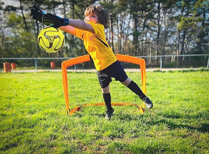 American Challenge Brasilia Soccer Ball – Soccer Ball Size 5, 4, 3 & 2 – for Youth & Adults – Ideal for Practice, Training & Grass Fields