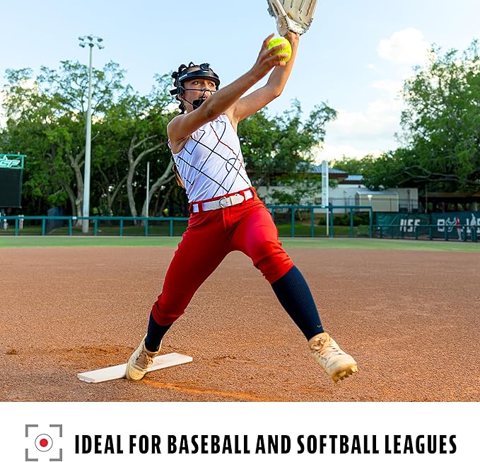 Franklin Sports Pitcher's Rubber - Softball + Baseball Pitching Rubber - Portable Mound - Indoor + Outdoor Pitchers Plate - 18" or 24"