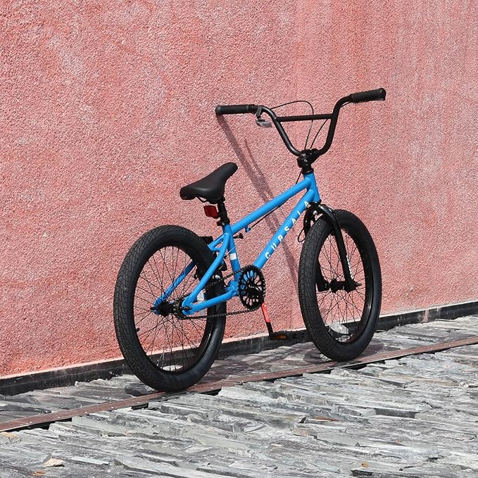 Freestyle BMX Bike, 18 20 Inch Kids Bicycle for 5-13 Years Old Kids and Beginner Level Rider, Multiple Colors