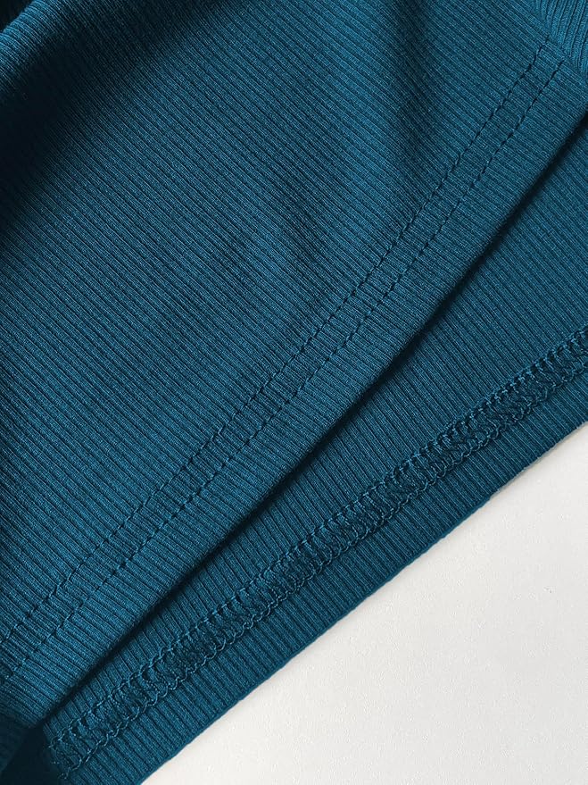 iGENJUN Workout Tops for Women Racerback Basic Tank Summer 2025 Camisole V Neck Slim Fit Ribbed Sleeveless