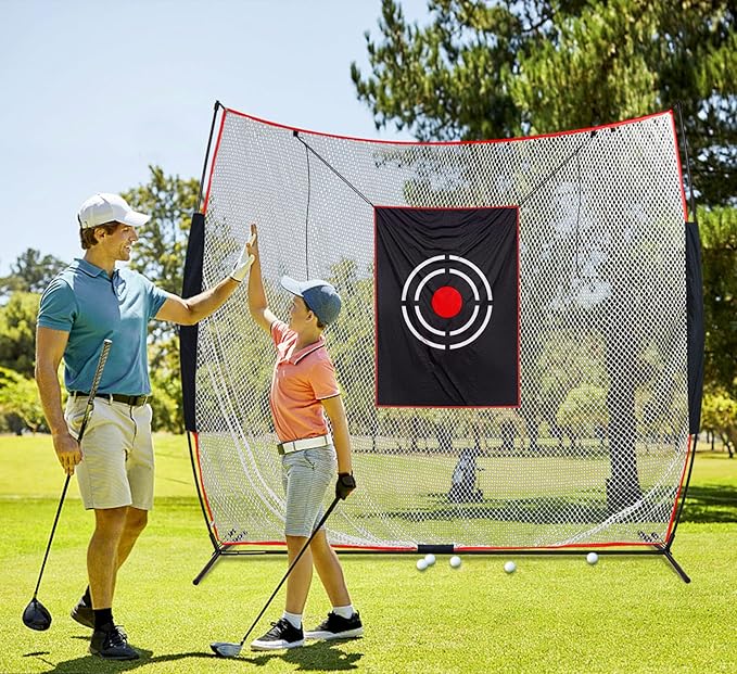 Golf Practice Hitting Nets for Backyard Driving Indoor Use Heavy Duty Practice Golf Driving Pitching Nets for Backyard